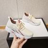 Women's Sports Shoes Thick Sole Heightening Casual Shoes Breathable Flying Weave Women's Shoes