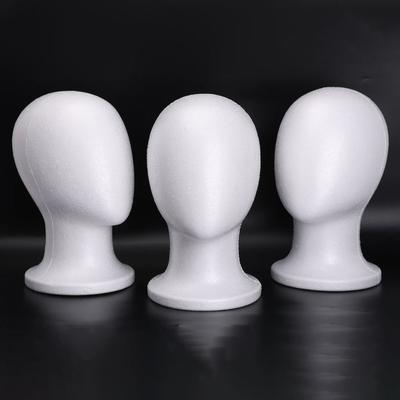 Schuim Paspop Hoofd Stabiel Lichtgewicht Pruik Display Stand voor Sieraden Hoofddeksels Hoed Display Stand Paspop Hoofd Schuim Hoofd Model