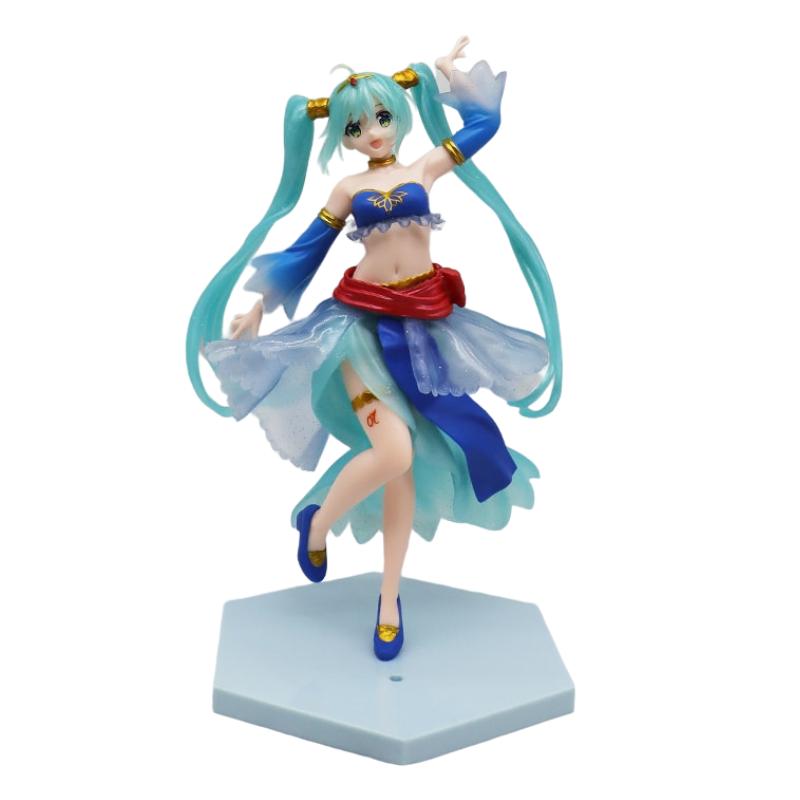 

Принцесса Мику Хатсунэ Призовая Фигурка Модель Игрушка Набор Аниме Кукла Настольный Подарок Украшение