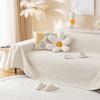 Four seasons universal fabric solid color waterproof sofa towel, modern simple pet urine sofa cushion towel