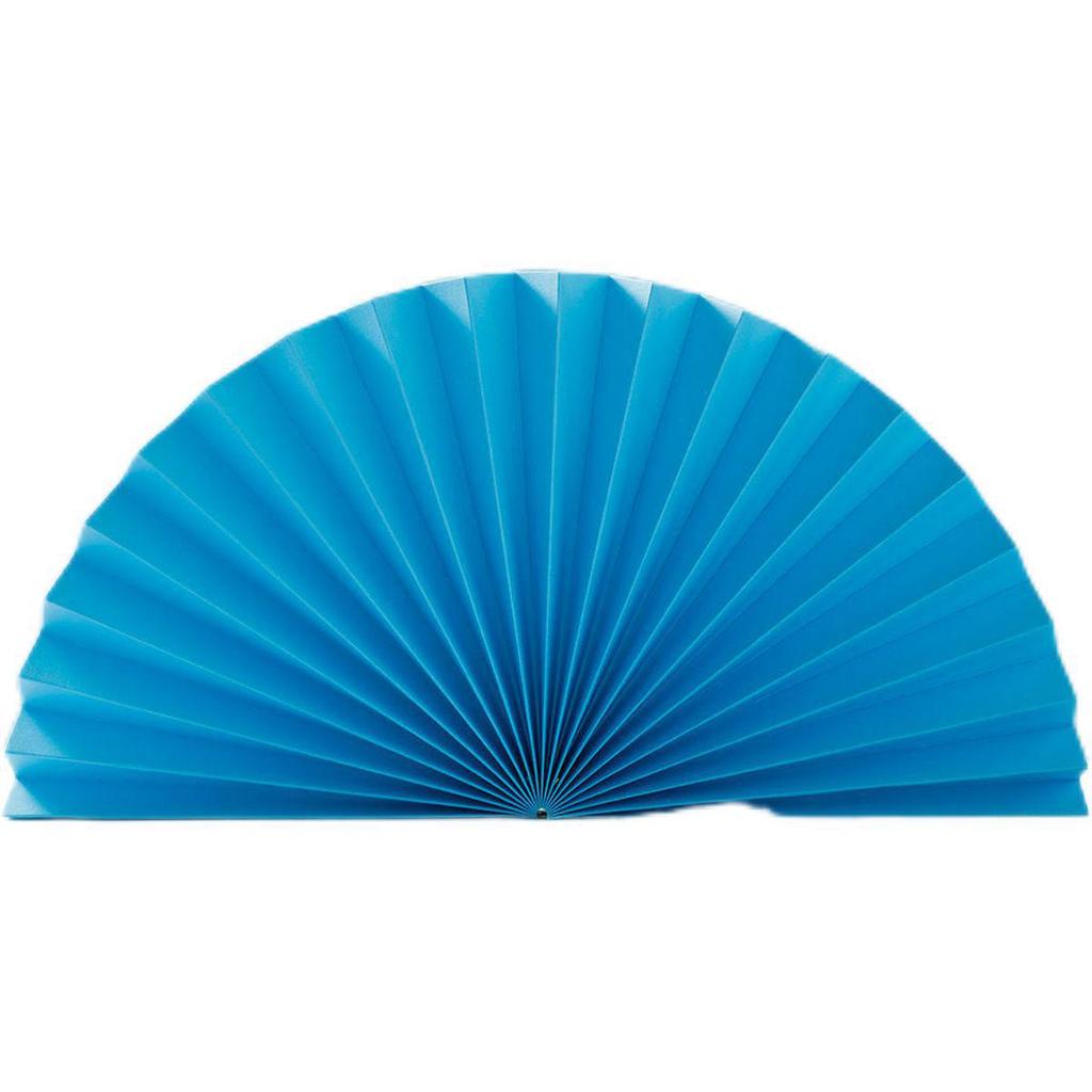 Red Semi-Circular Origami Craft Fan for Weddings, Photography, and Displays