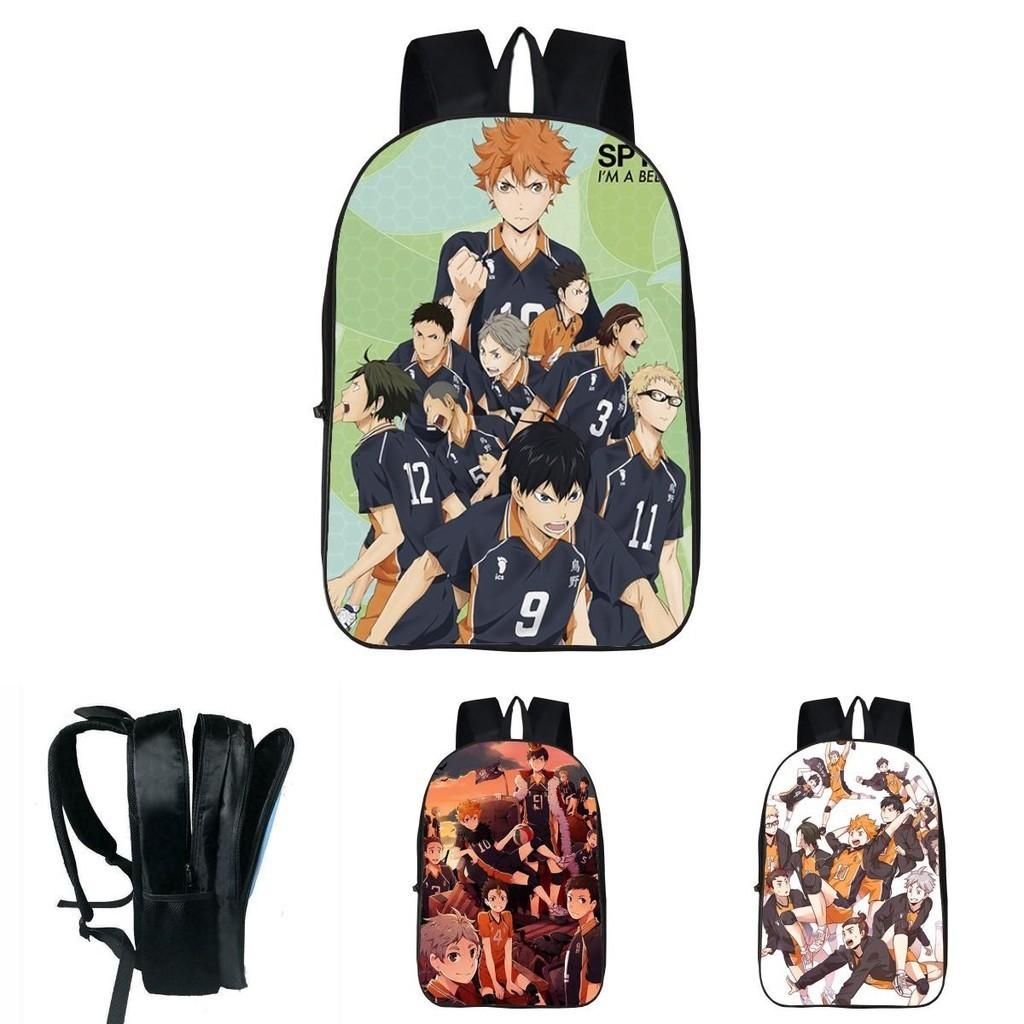 Anime Haikyuu Karasuno High School Backpack With Durable Oxford Cloth And Smooth Zipper