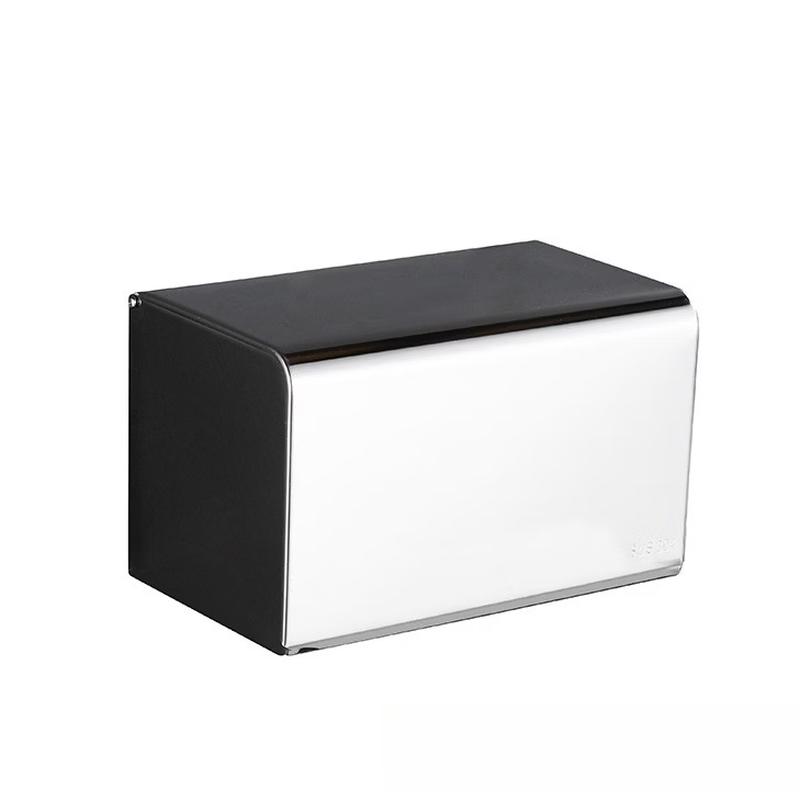 Handun Brushed Stainless Steel Suction Cup Tissue Box