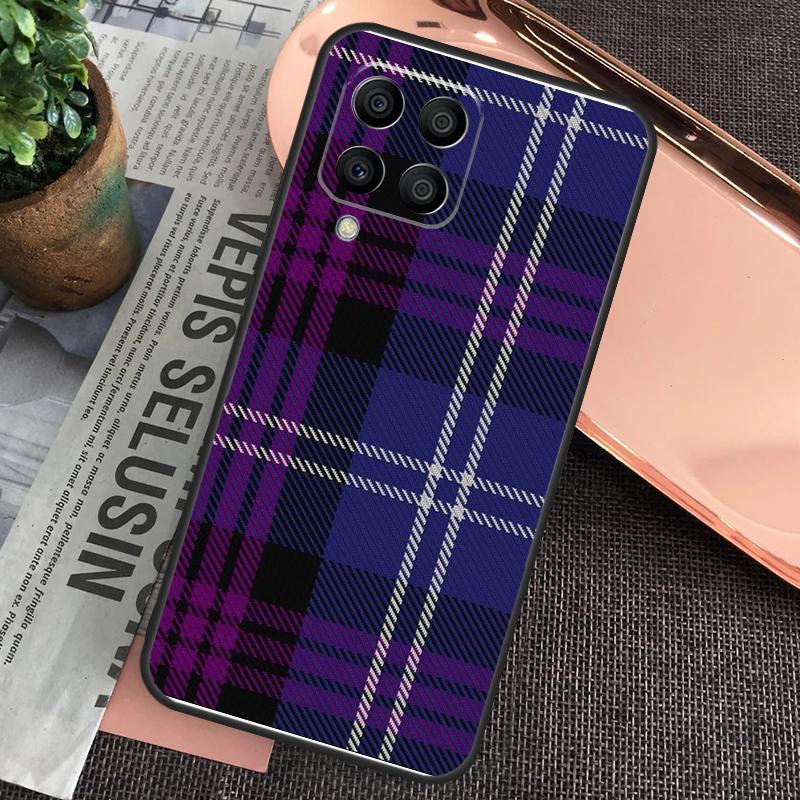 Fraser Clan Tartan Case For Samsung Galaxy M32 M31 M12 M52 M13 M33 M53 M11 M51 M15 M55 M14 M34 M54 M20 M30s