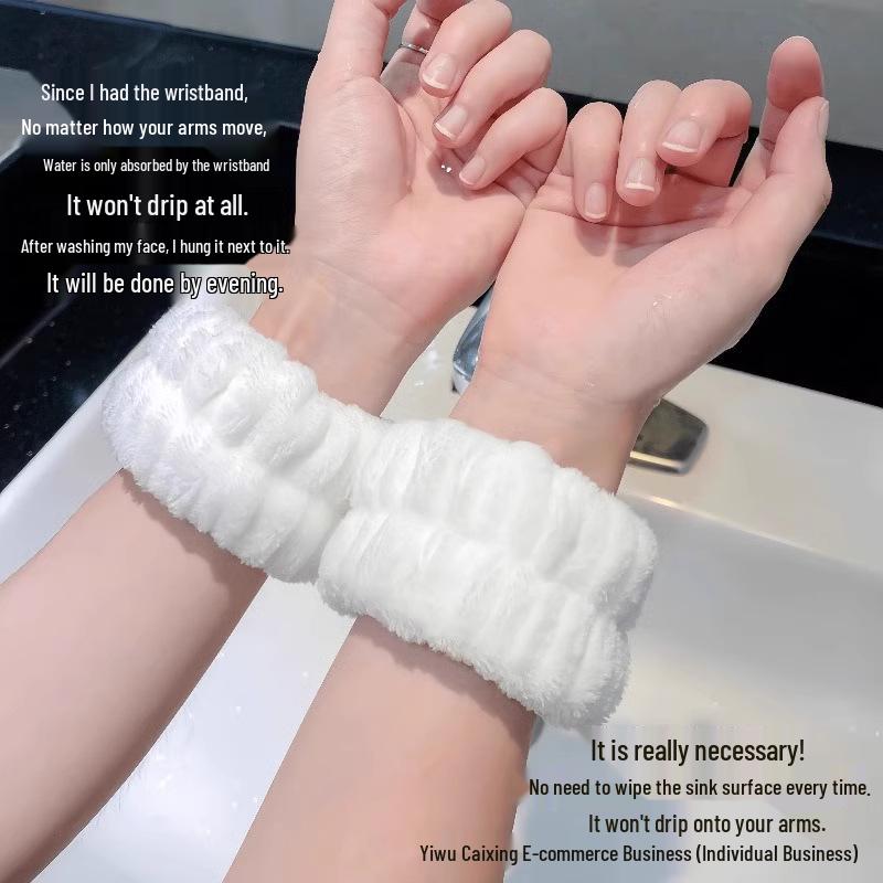 Absorbent Wristbands & Hair Ties: Moisture-Proof Cuffs, Yoga Headbands, and Hair Accessories