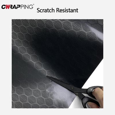 Autocollant Noir Forgé Diamant pour Voiture Autocollants Film pour Capot de Voiture Film avec Libération d'Air Autocollants Imperméables pour Auto Motos Autocollant Wrap