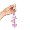 Cute Bowknot Heart Keychain for Phone Bag Aesthetic and Delicate Pendant Keyrings Accessories Gifts Friends & Women