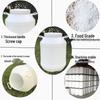 Juxin Wide Mouth 60L Round PC Plastic Storage Bucket