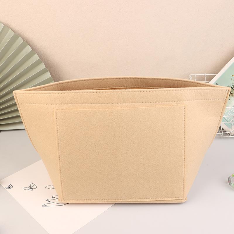 Felt Insert Lining Cosmetic Bag Purse Organizer Insert For Handbags Support Liner Felt Bag Organizer For Purse Tote Bag Insert