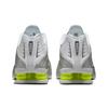 Nike Baskets Shox R4 Blanc Argent Métallisé Femme Volt AR3565-102
