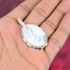 Howlite 925 Solid Sterling Silver Pendant, Handmade Gemstone Pendant Jewelry, Gifts For Wife Brand New Pendant