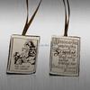 Brown Scapular Our Lady of Mount Embroidered Scapular Catholic Necklace