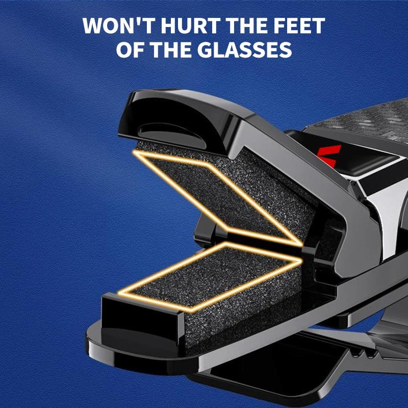 Car Holders Glasses Car Sun Visor Sunglasses Eyeglasses Mount For Mitsubishi Eclipse Lancer Outlander Pajero ASX Colt Space