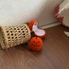 Anti-collision Pumpkin Rings Box Wedding Flannel Jewelry Organizer  Marriage Anniversary