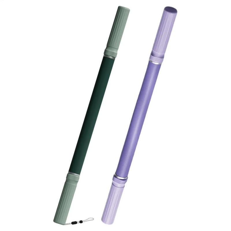 Open Stretching Relaxation Yoga Stick Tool Roller Hunchback Corrector Back Standing Training Stick Fitness  Accessories