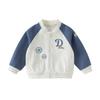 DAVE & BELLA Boys' Spring Colorblock Baseball Jacket