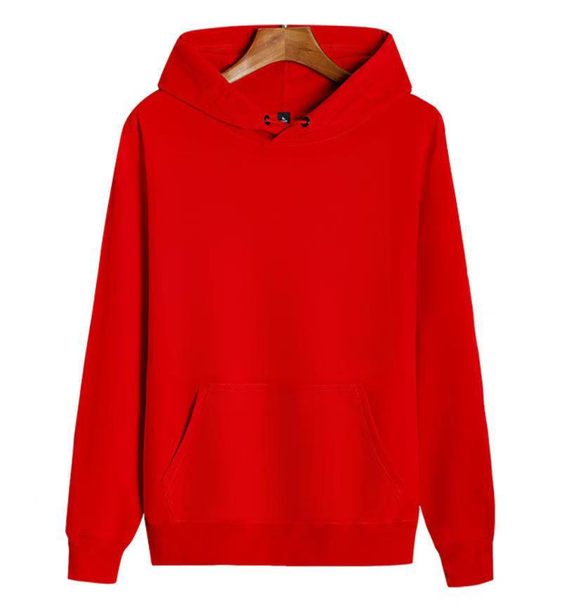 Unisex Autumn Solid Color Hooded Sweatshirt - Loose, Casual, and Comfortable