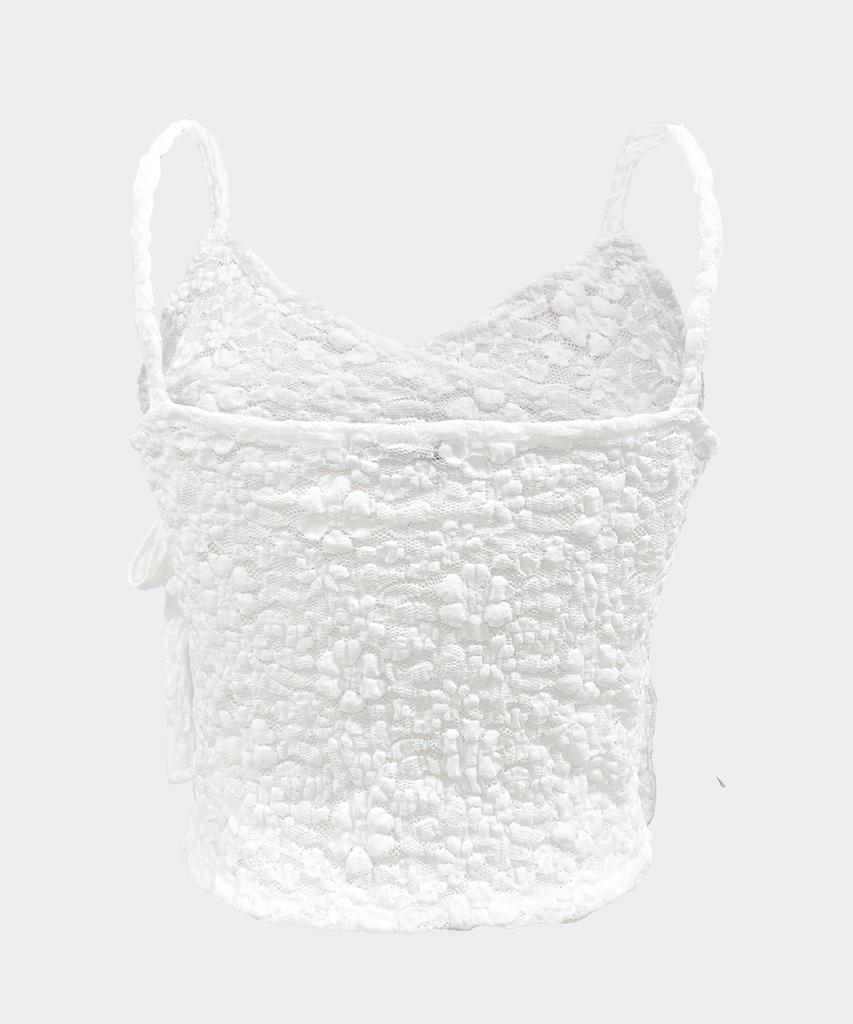 TEENYTIGER Jeogori Bustier White
