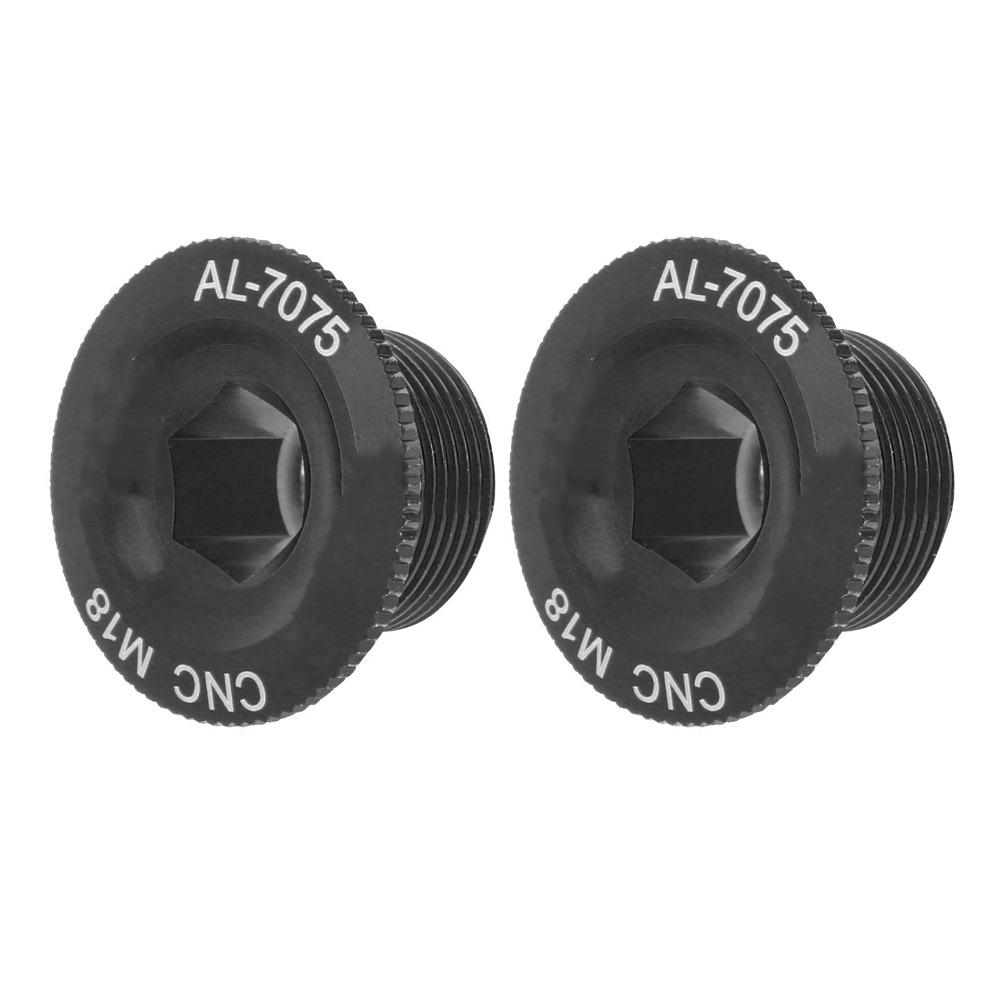 2Pcs High Strength Bicycle Crank Arm Bolts 18mm Crank Arm Screws  Cycling Parts