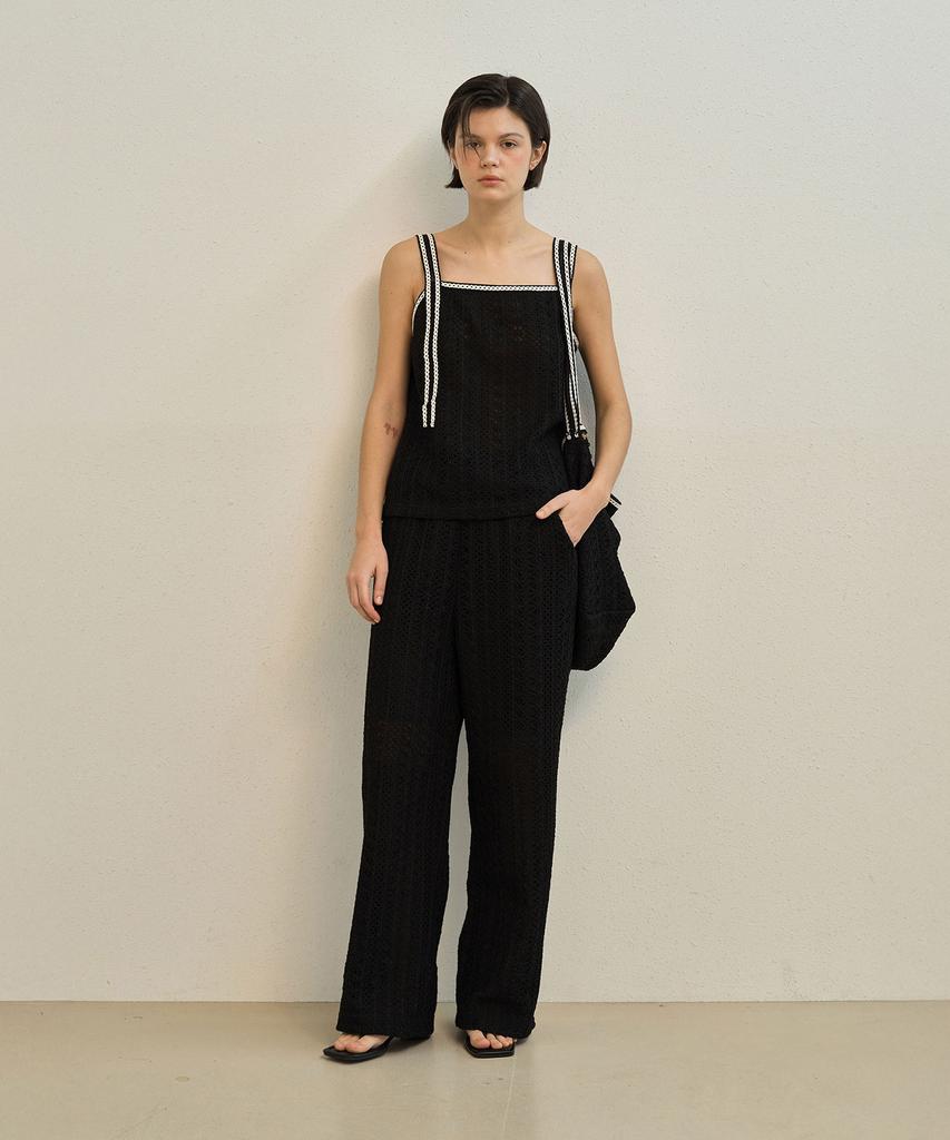 Meibeoyu Cyndi Lace Pants _ Black