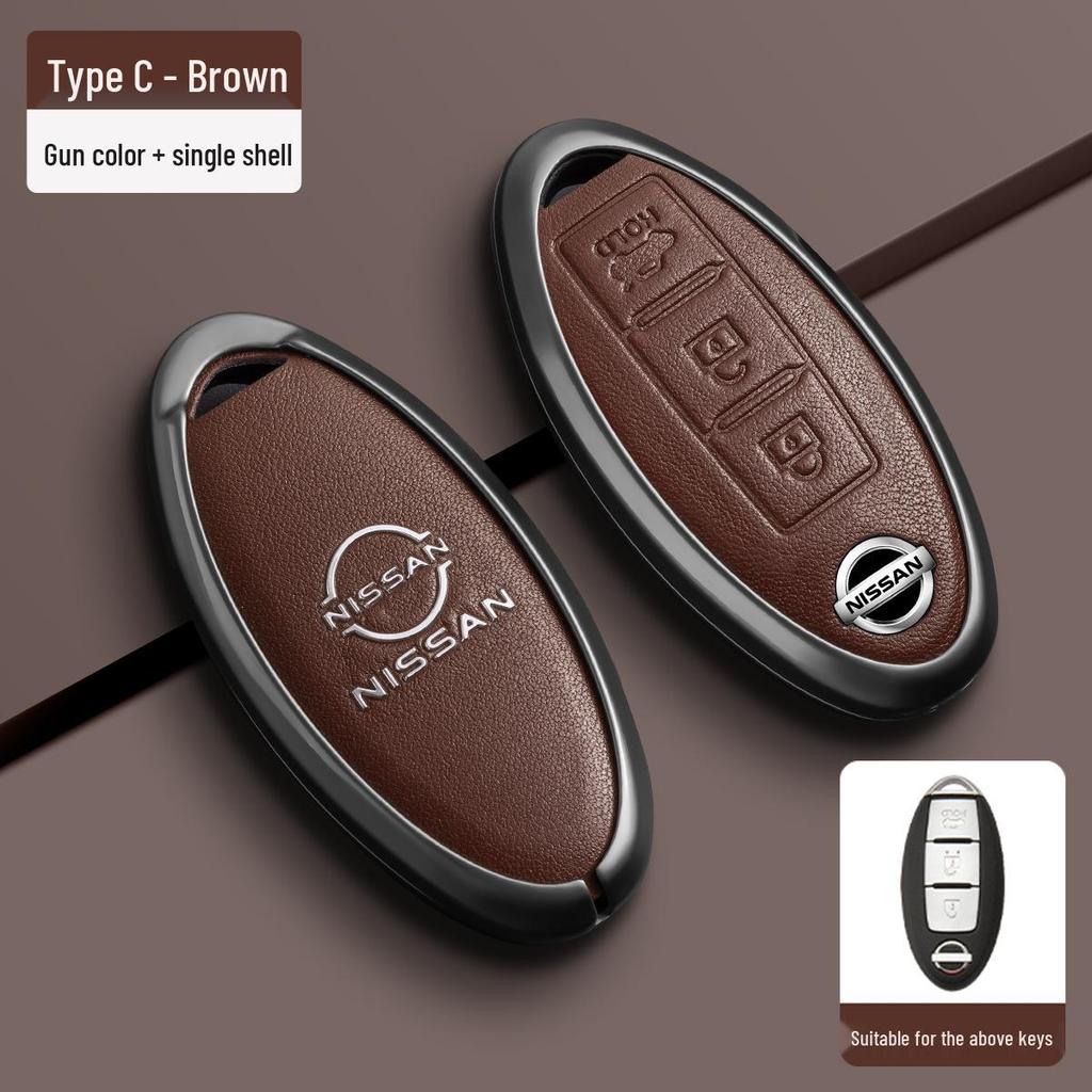 Nissan Sleuteletui - Past op X-Trail, Qashqai, Teana, Sylphy, Murano, Kicks, Tiida, Cima