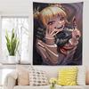 My Hero Academia Himiko Toga Tapestry  Creepy Cute Anime Wall Hanging Ideal for Villain Fans  Edgy Otaku Bedroom Decor
