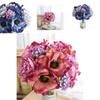 Lush Bouquet Poppy Peony Gypsophila Simulation Flower Ideal For Home Decor And Photography Prop