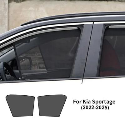 Snap-on Car Sunshade For Kia Sportage NQ5 5 2024 2025 Window Sunshade Side Windshield Sun Shade Portable Anti-UV