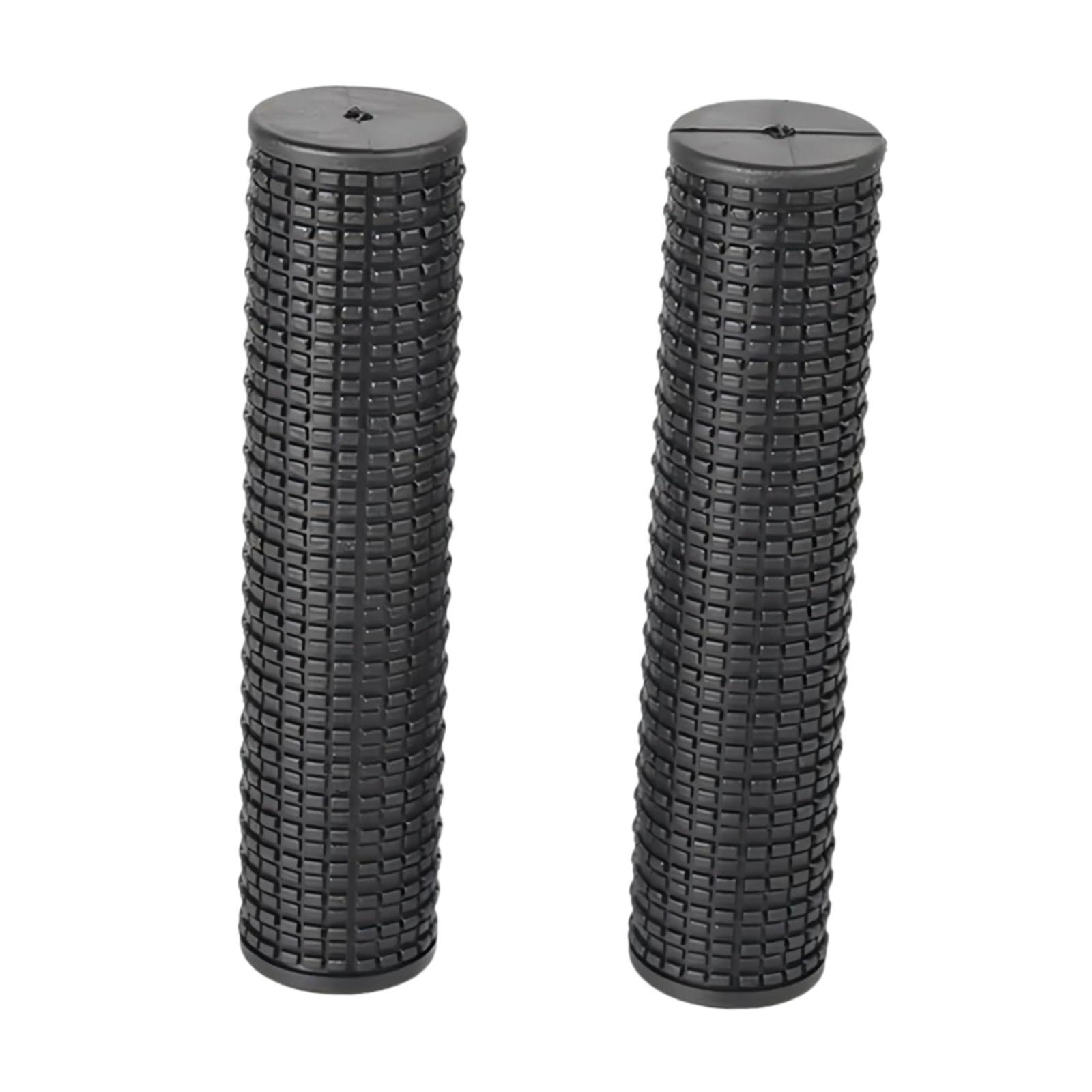 Mountain Bike Handlebar Grips Premium Rubber Non Slip Direct Replacement for MTB Bicycle Handlebar Extensions