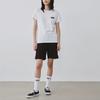 Vans T Shirts Women's White Crew Neck Moderate Straight Fit VN0A4MNKWHT