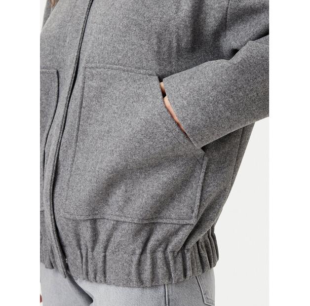 Демисезонная куртка ONLY Nancy 15336622 Gray Regular Fit