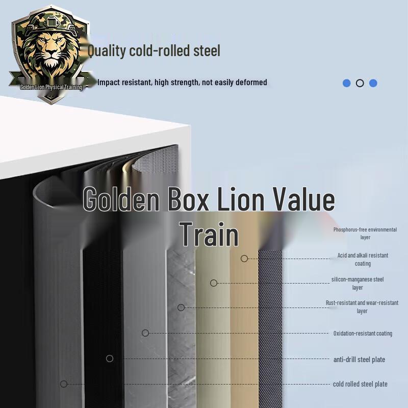 Jin Xiong Shi Heavy-Duty Stainless Steel 5-Tier Storage Shelving Unit
