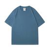 Men's Short Sleeved T-shirt Made 100% Pure Cotton  Summer Heavyweight Loose Oversized Top  Fashionable Round Neck Half Sleeved Casual T-shirt