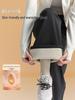 Plus Size Women's Extra Long High Waist Fleece Yoga Pants, Tall Fit, Loose Straight Leg, Casual Wide Leg, Winter Sportswear.