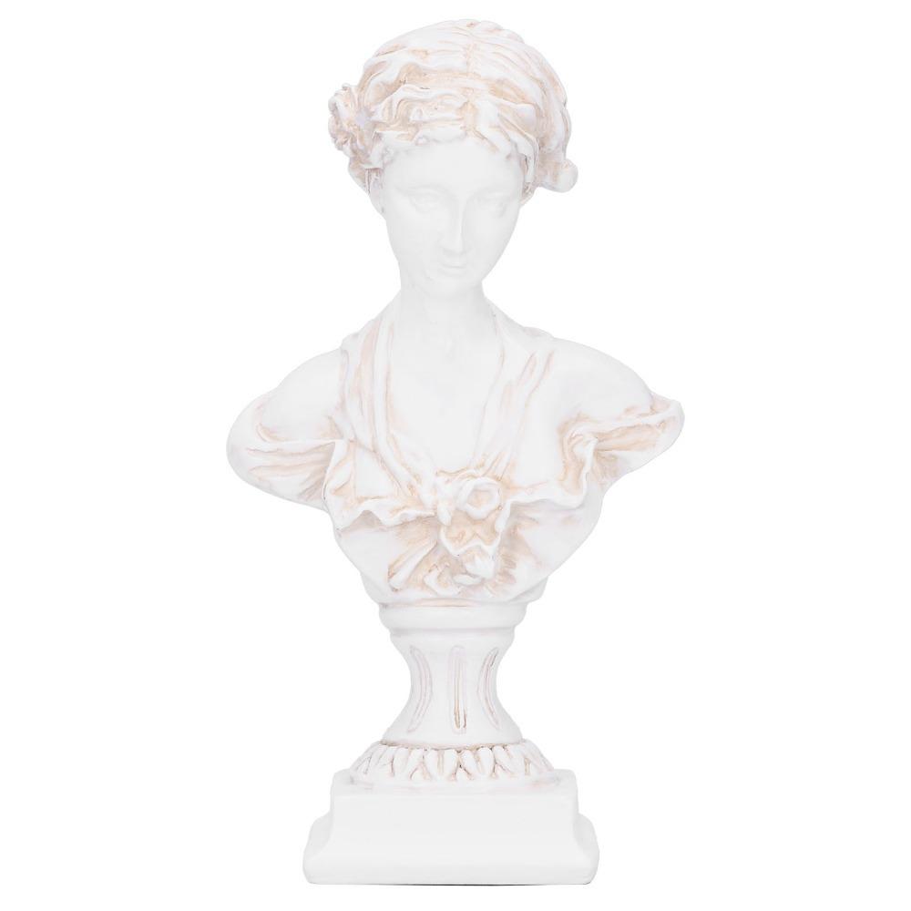 Resin Figure Statue European Style Ancient Greek Statue Retro Venus Figurine Home