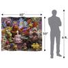 Fraggle Rock Silky Gobo Fraggle 40th Birthday Supersoft Blanket