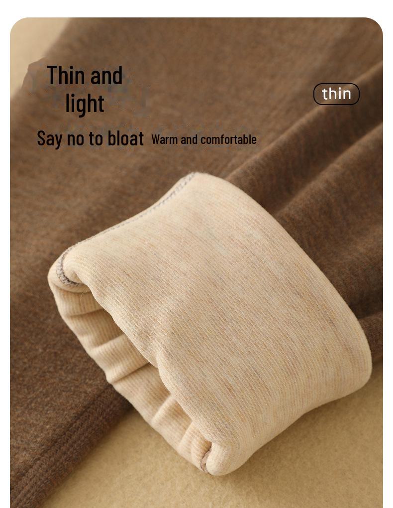 Children's High-Waist Warm Pants: Double-Layer Velvet Cotton for Boys & Girls – Ideal School Uniform for Autumn & Winter