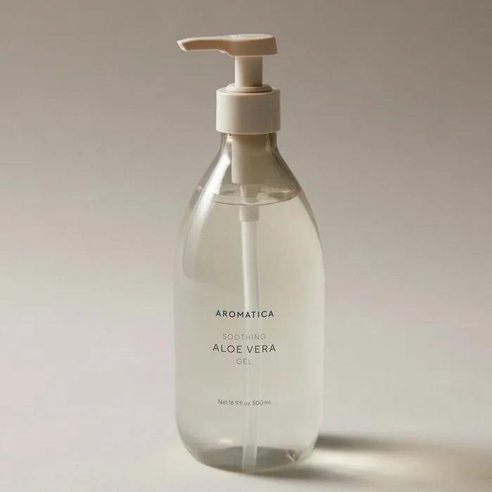 

(Успокаивающий гель с низкой раздражающей способностью) Успокаивающий гель алоэ вера большого объема 500 мл