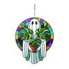Ghost Sun Catcher Acrylic Bright Color Lampshade Pendant Halloween Party