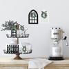 Wooden Layered Tray DIY Board Accessories Creative Hanging Sign  Holiday