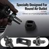 Car Phone Holder Base Vent Clip Phone Navigation Mount Accessory Universal Adhesive Mounting Base Auto Interior Accessories