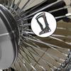 Portables Bike Wheel Truing Tool With High Accuracy Tension Ergonomic Gauges for Rims Truing and Spokes Adjustment