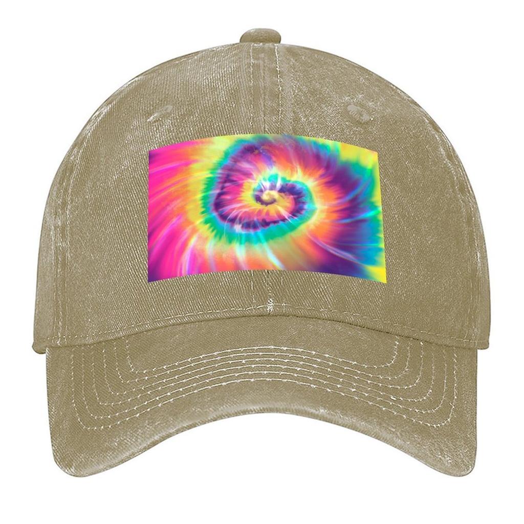 2026 Rainbow Tie Dye Baseball Cap Designer Cap Cosplay Unique Hats Tea Hat Mens Women's
