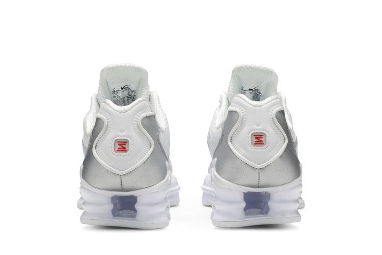 Nike Shox TL Bianco Argento Metallico