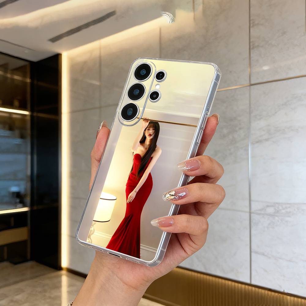 Actress Tian Xiwei Clear Phone Case for Samsung S25, S24, S21, S22, S23, S30, Ultra, S20, Plus, FE, Lite