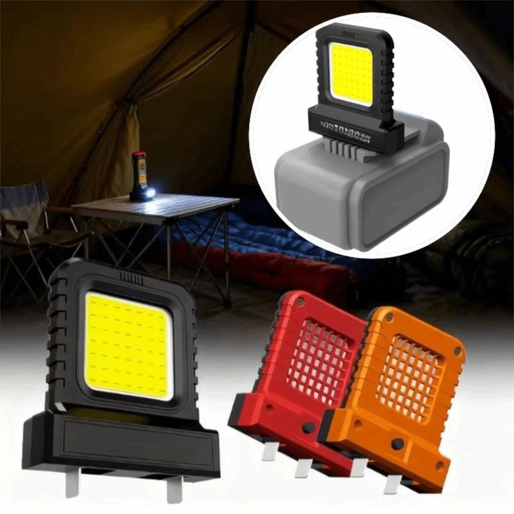 Wide Beam 21V Work Light Long Lasting Emergency Light Power Tool Accessories Flashlight  Camping