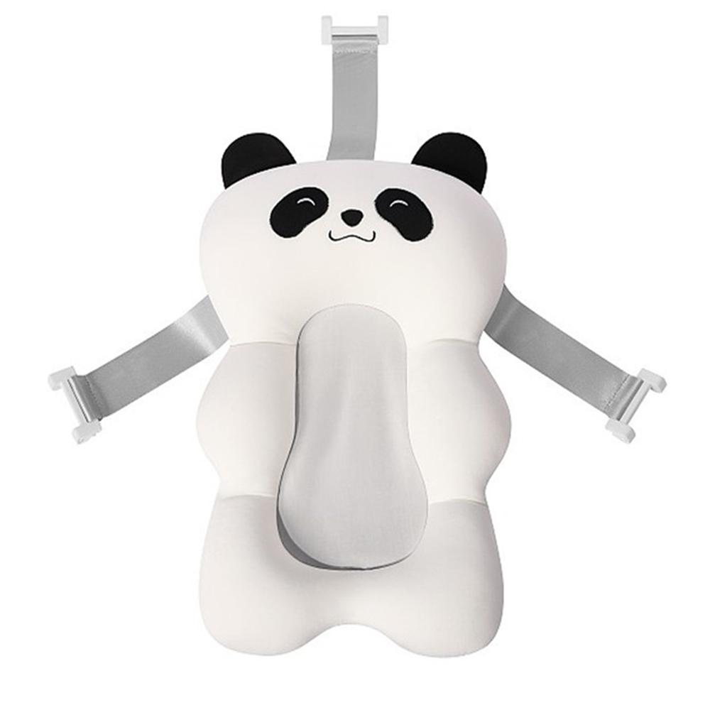 Baby Shower Bath Tub Pad Non-Slip Bathtub Seat Support Mat Newborn Safety Security Bath Support Cushion Foldable Soft Pillow