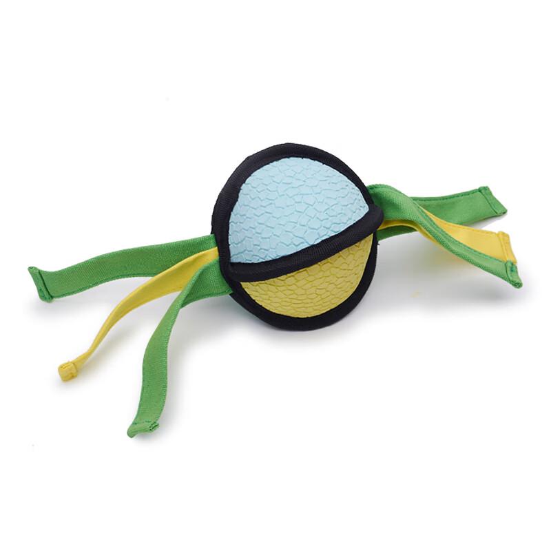 EETOYS Squeaky Plush Chew Ball Dog Toy