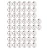 50 Sets Pants Buttons 17mm Stainless Steel Round Cap Pointed Screw Combo Thread Rivet Buttons for