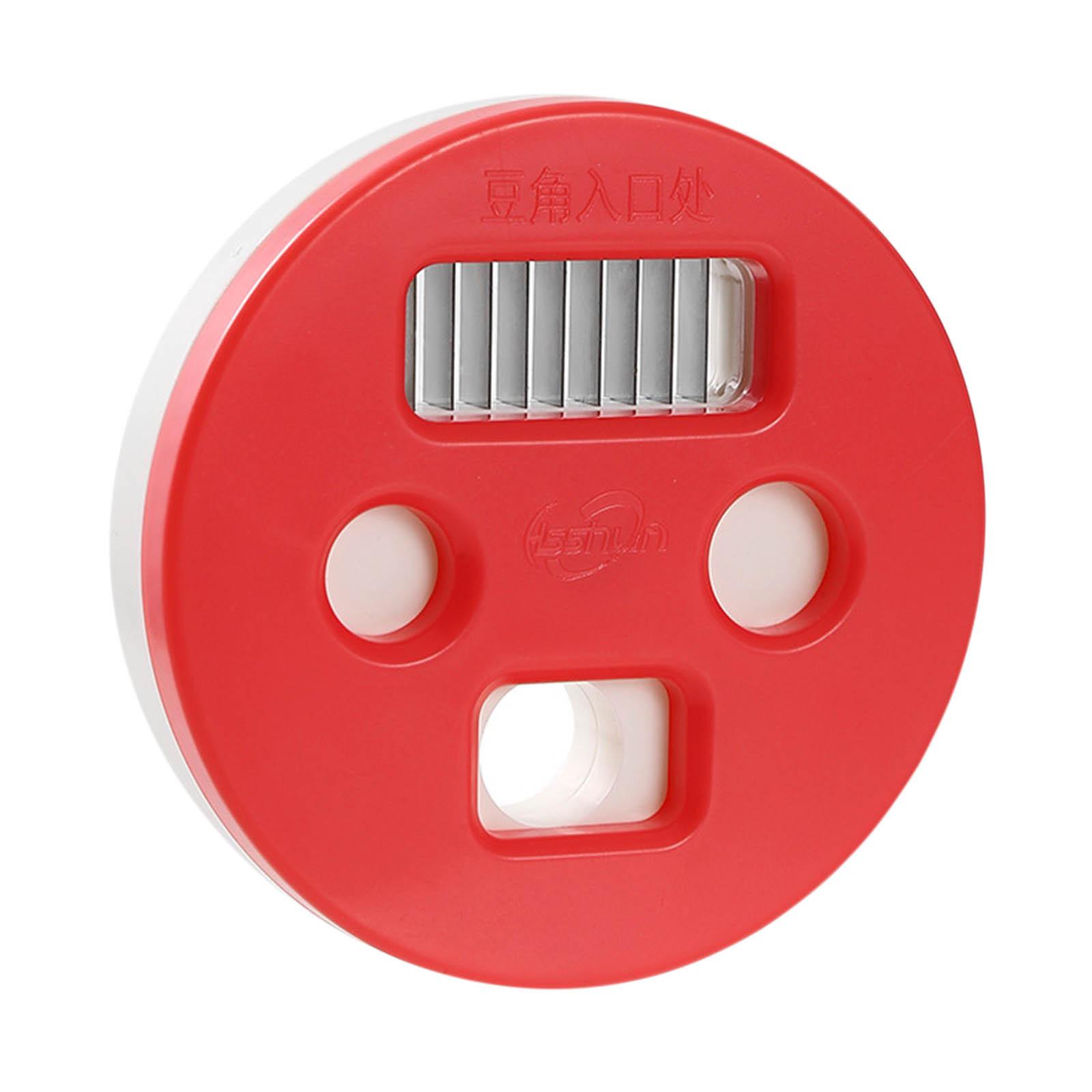 

Креативный и персонализированный многофункциональный портативный кухонный инструмент для измельчения овощей красный